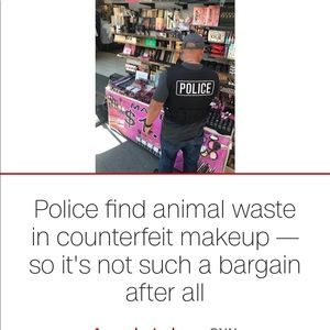 Beware of counterfeit make up!